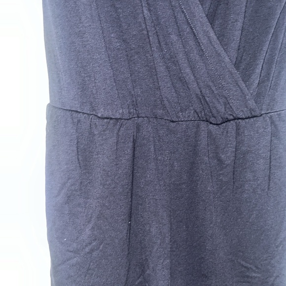 H&M Basics - Deep V Black Romper - Size S - Picture 4 of 7